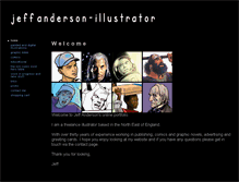 Tablet Screenshot of jeffandersonillustrator.co.uk